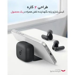 هدفون بلوتوثی انکر مدل R50i NC با حذف نویز فعال (ANC)، درگاه شارژ USB Type-C، باتری قابل ش 102955055