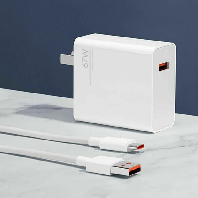 شارژر دیواری 67 وات مدل poco x4 pro به همراه کابل تبدیل USB-C 102860358