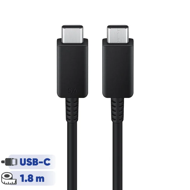 کابل تبدیل USB-C به USB-C سامسونگ مدل 1.8 متری - 5 آمپر 102968516