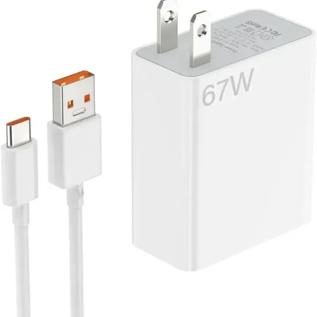 شارژر دیواری 67 وات مدل poco x4 pro به همراه کابل تبدیل USB-C 102860362