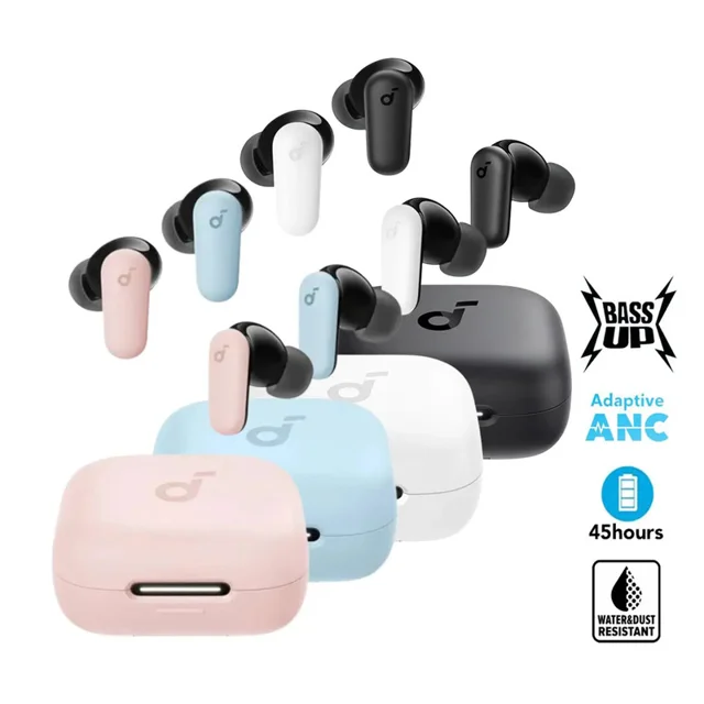 هدفون بلوتوثی انکر مدل R50i NC با حذف نویز فعال (ANC)، درگاه شارژ USB Type-C، باتری قابل ش 102955052